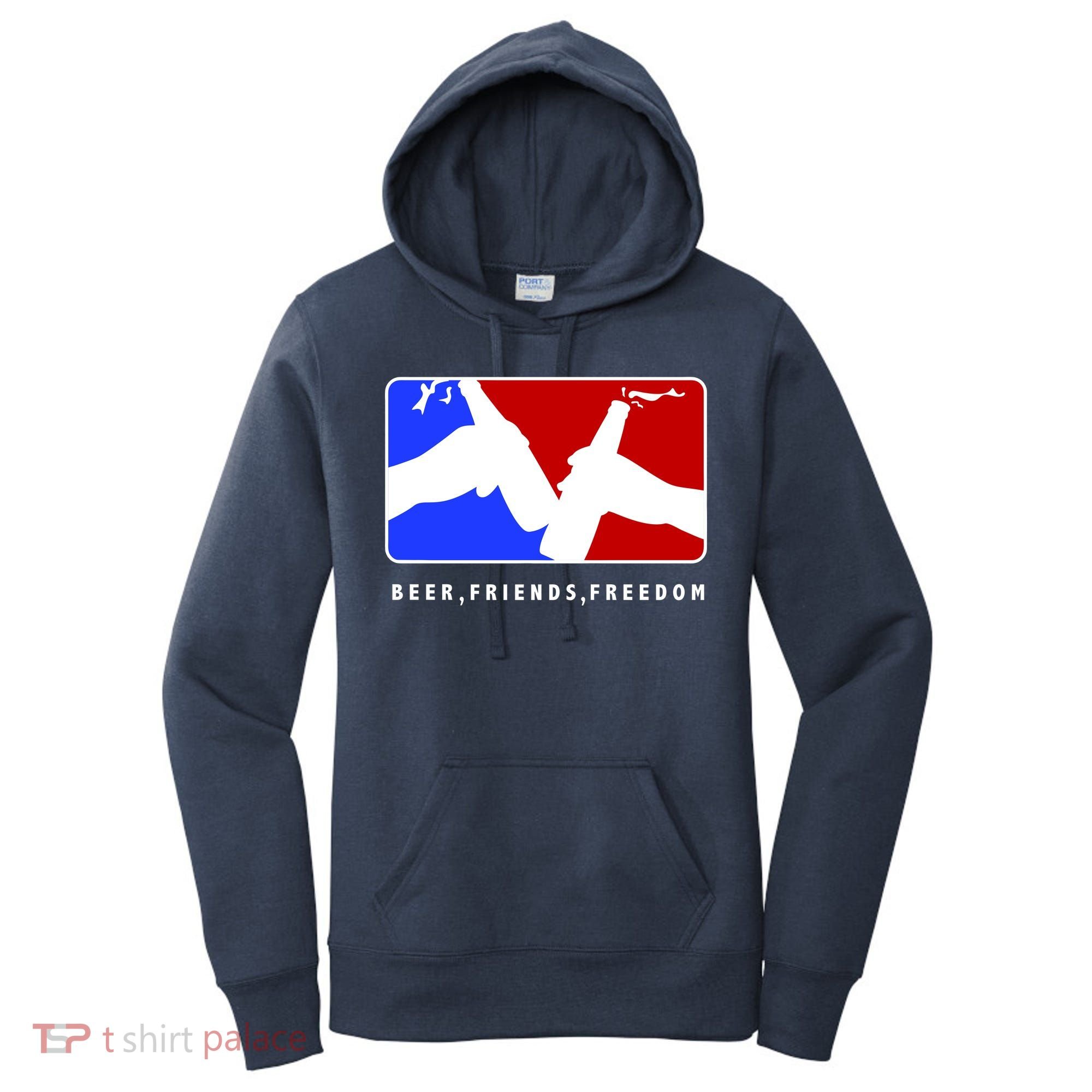 BFF Beer Friends Freedom Women's Hoodie