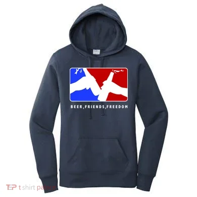 BFF Beer Friends Freedom Women's Hoodie