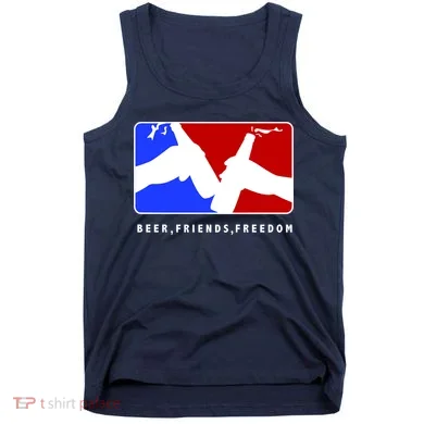 BFF Beer Friends Freedom Tank Top