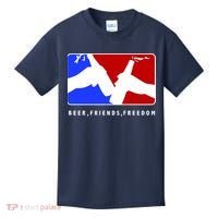 BFF Beer Friends Freedom Kids T-Shirt thumb 0