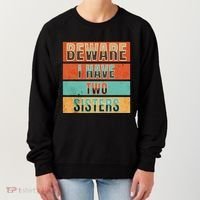 Beware Funny Family Women's Sweatshirt thumb 0