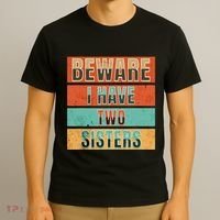 Beware Funny Family T-Shirt thumb 3