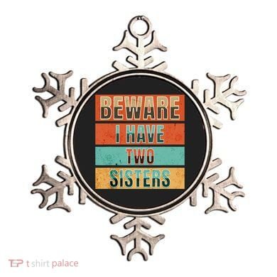 Beware Funny Family Ornament