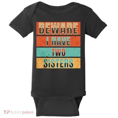 Beware Funny Family Baby Bodysuit