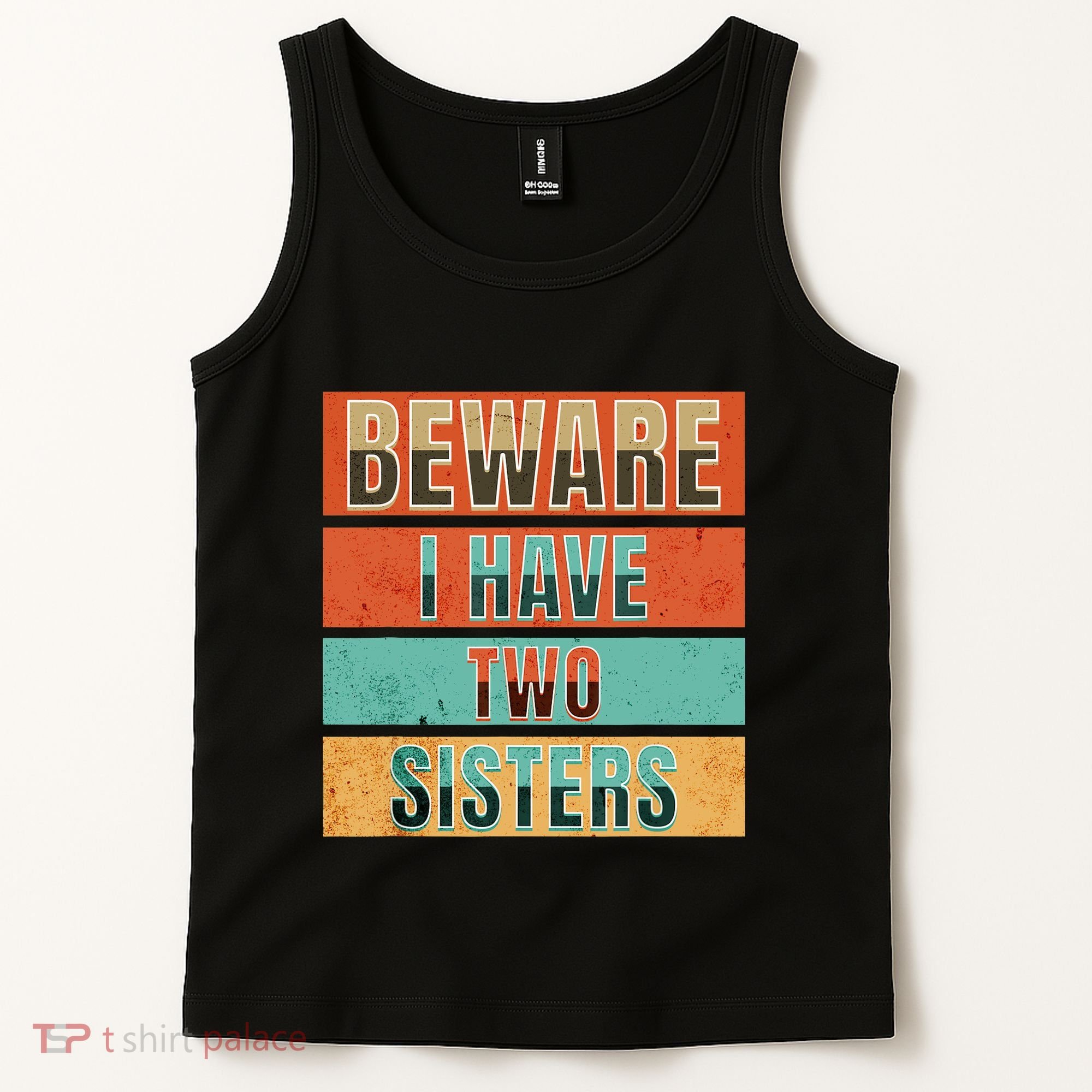 Beware Funny Family Tank Top