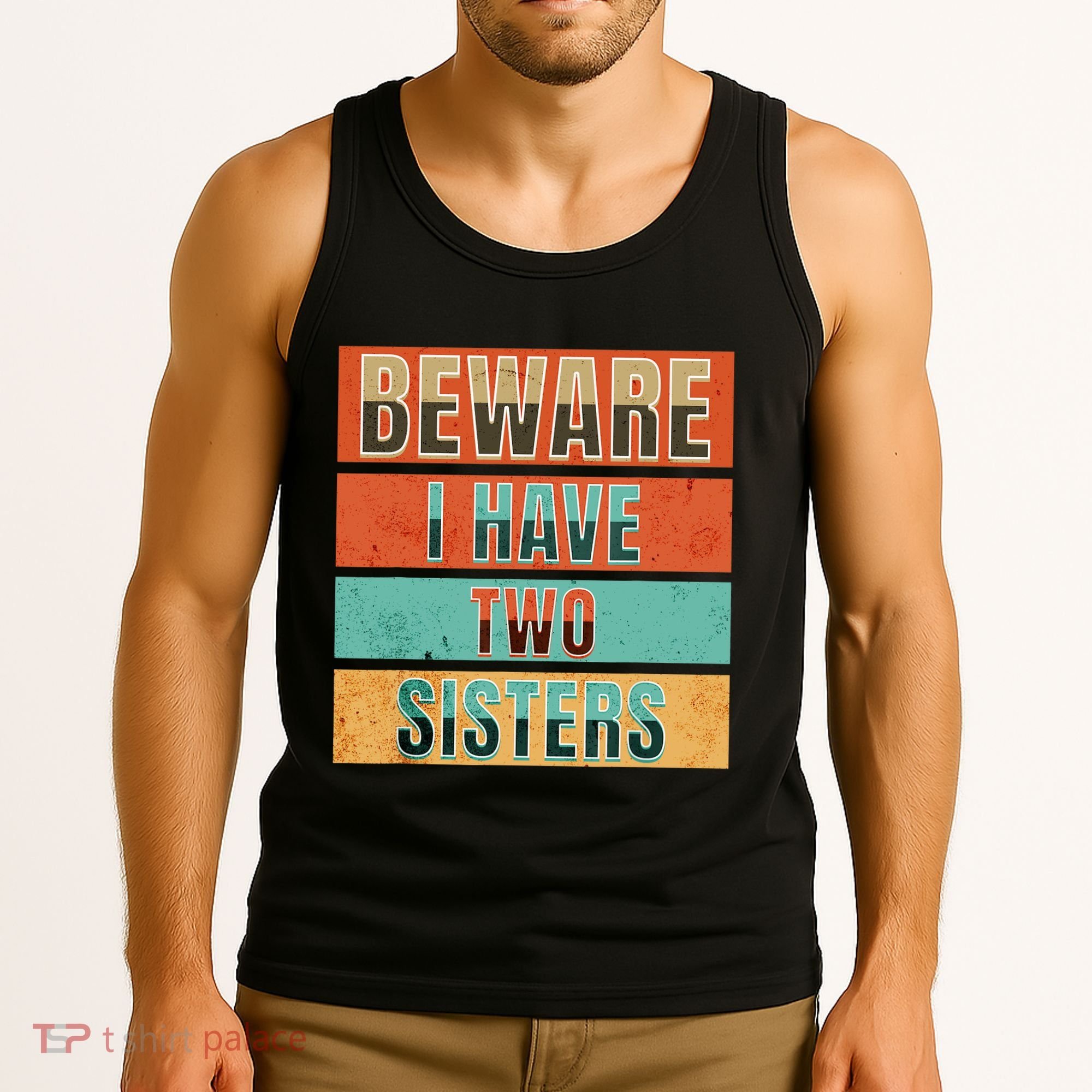 Beware Funny Family Tank Top
