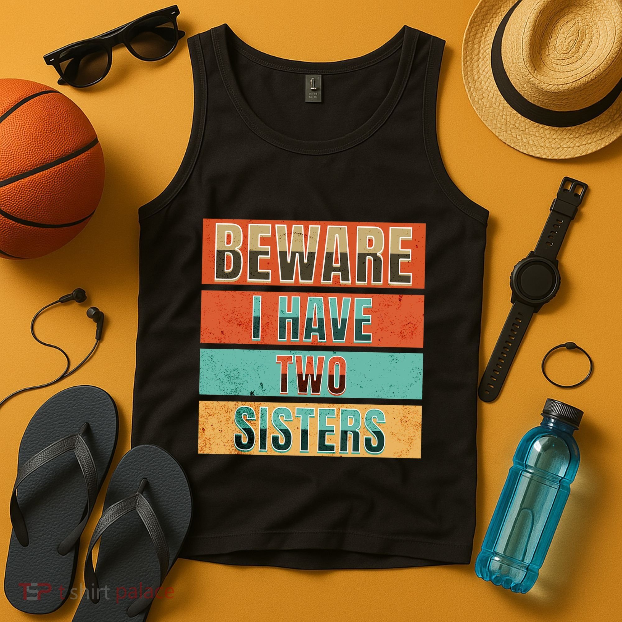 Beware Funny Family Tank Top