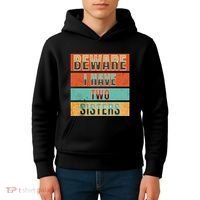 Beware Funny Family Kids Hoodie thumb 4