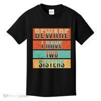 Beware Funny Family Kids T-Shirt thumb 0