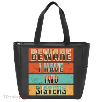Beware Funny Family Tote Bag