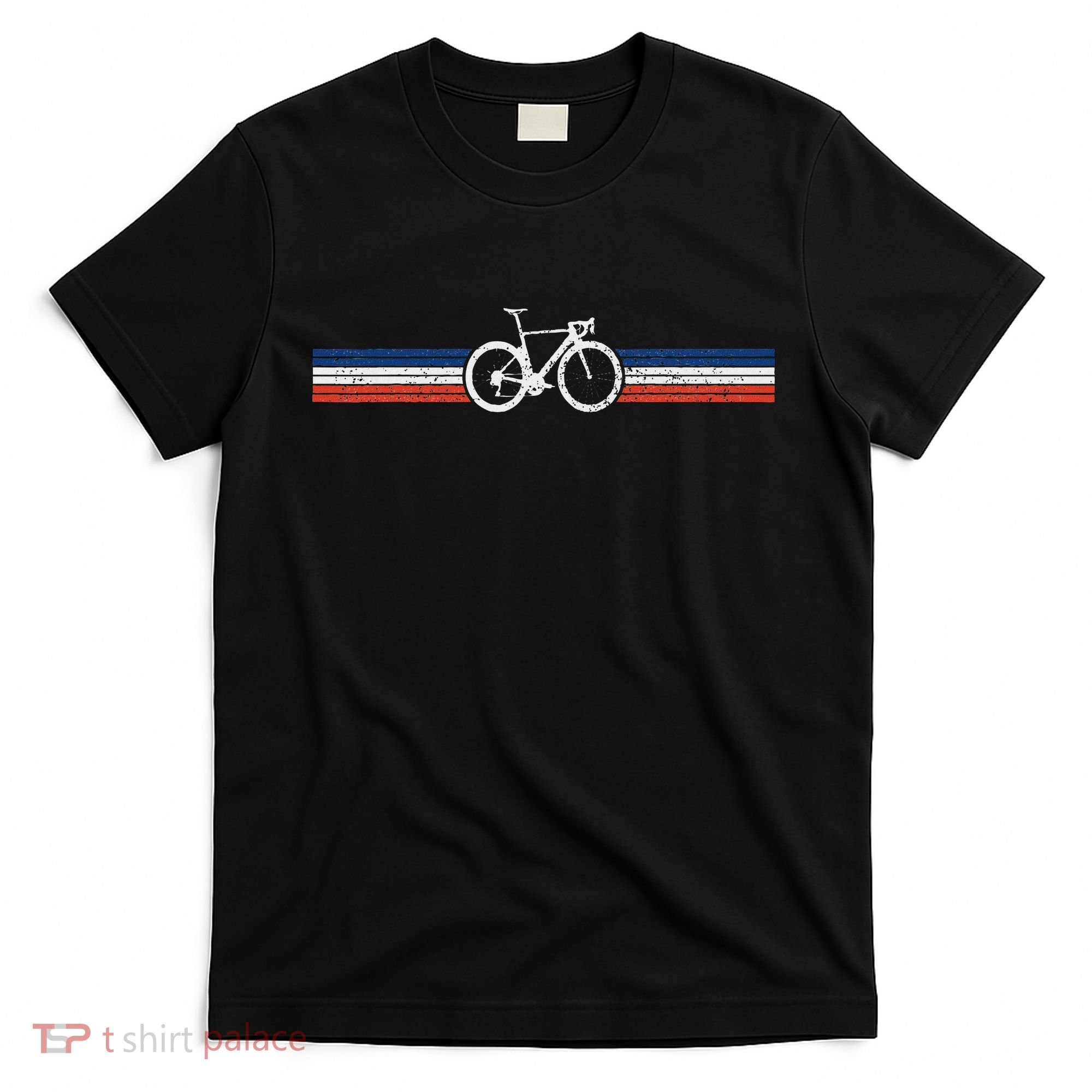 Bicycle France Flag Road Bike Cyclist T-Shirt