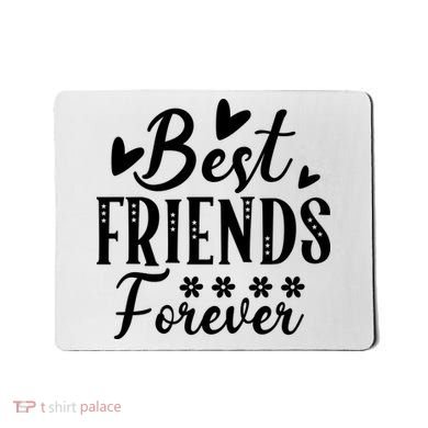Best Friends Forever01 Mousepad