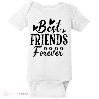 Best Friends Forever01 Baby Bodysuit