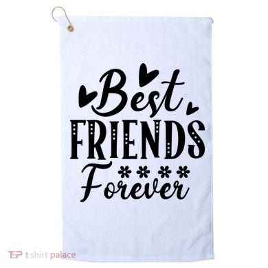 Best Friends Forever01 Golf Towel