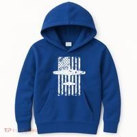 B17 Flying Fortress Wwii Bomber Airplane Pilot Cool Gift Kids Hoodie thumb 0