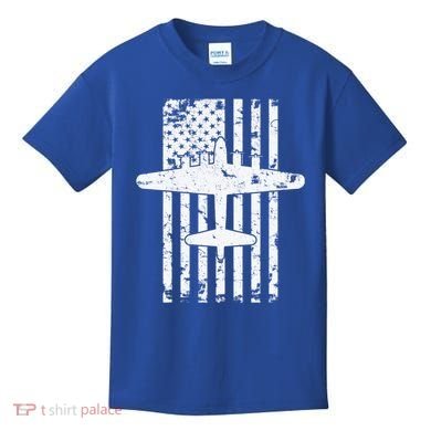 B17 Flying Fortress Wwii Bomber Airplane Pilot Cool Gift Kids T-Shirt