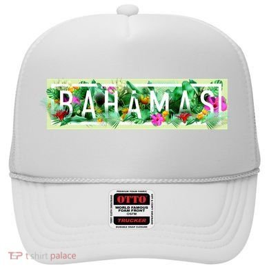 Bahamas Framed Floral Design Hat