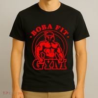 Boba Fit Fat Bodybuilding Gym T-Shirt thumb 3