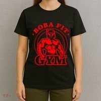 Boba Fit Fat Bodybuilding Gym T-Shirt thumb 4