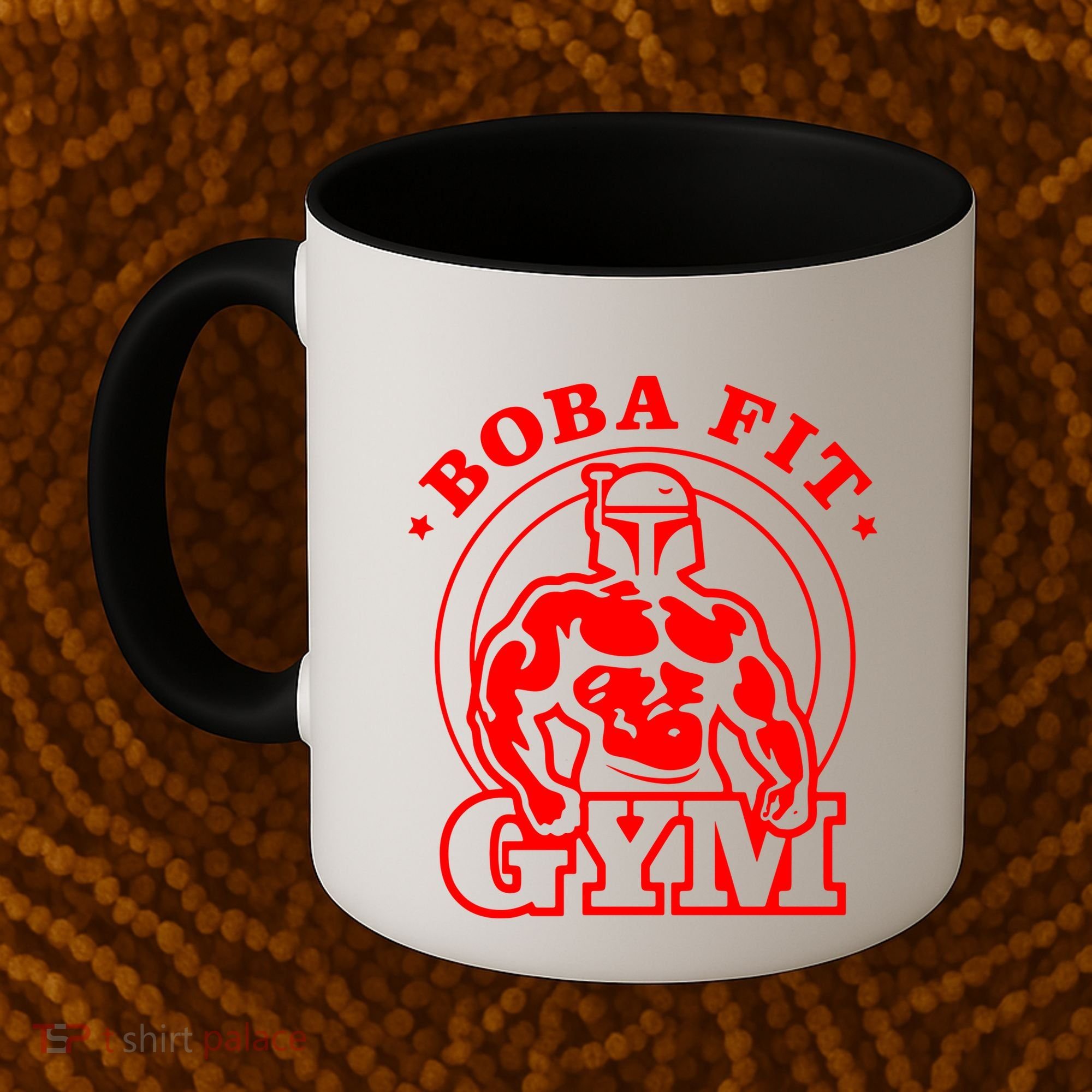 Boba Fit Fat Bodybuilding Gym Coffee Mug