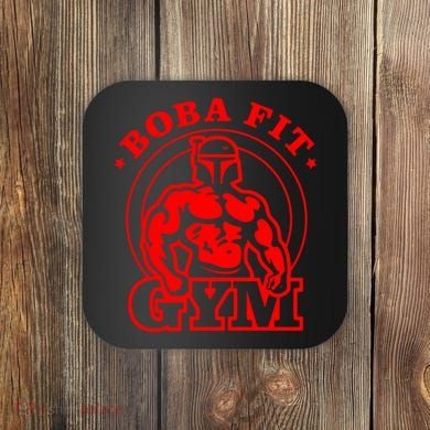 Boba Fit Fat Bodybuilding Gym Coaster