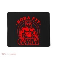 Boba Fit Fat Bodybuilding Gym Mousepad thumb 0