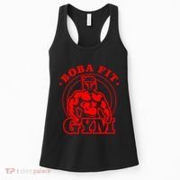 Boba Fit Fat Bodybuilding Gym Women's Tank Top thumb 0