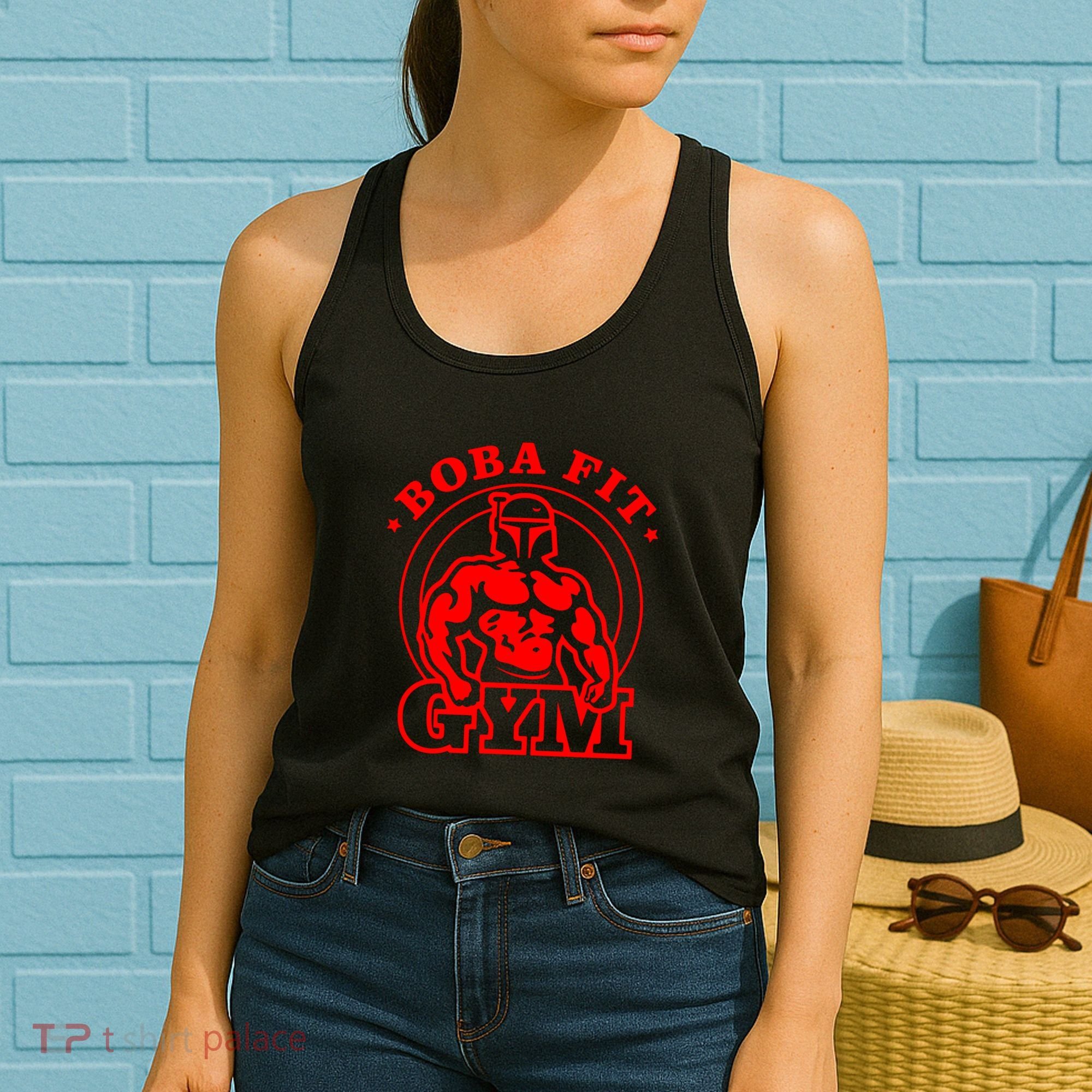 Boba Fit Fat Bodybuilding Gym Women's Tank Top