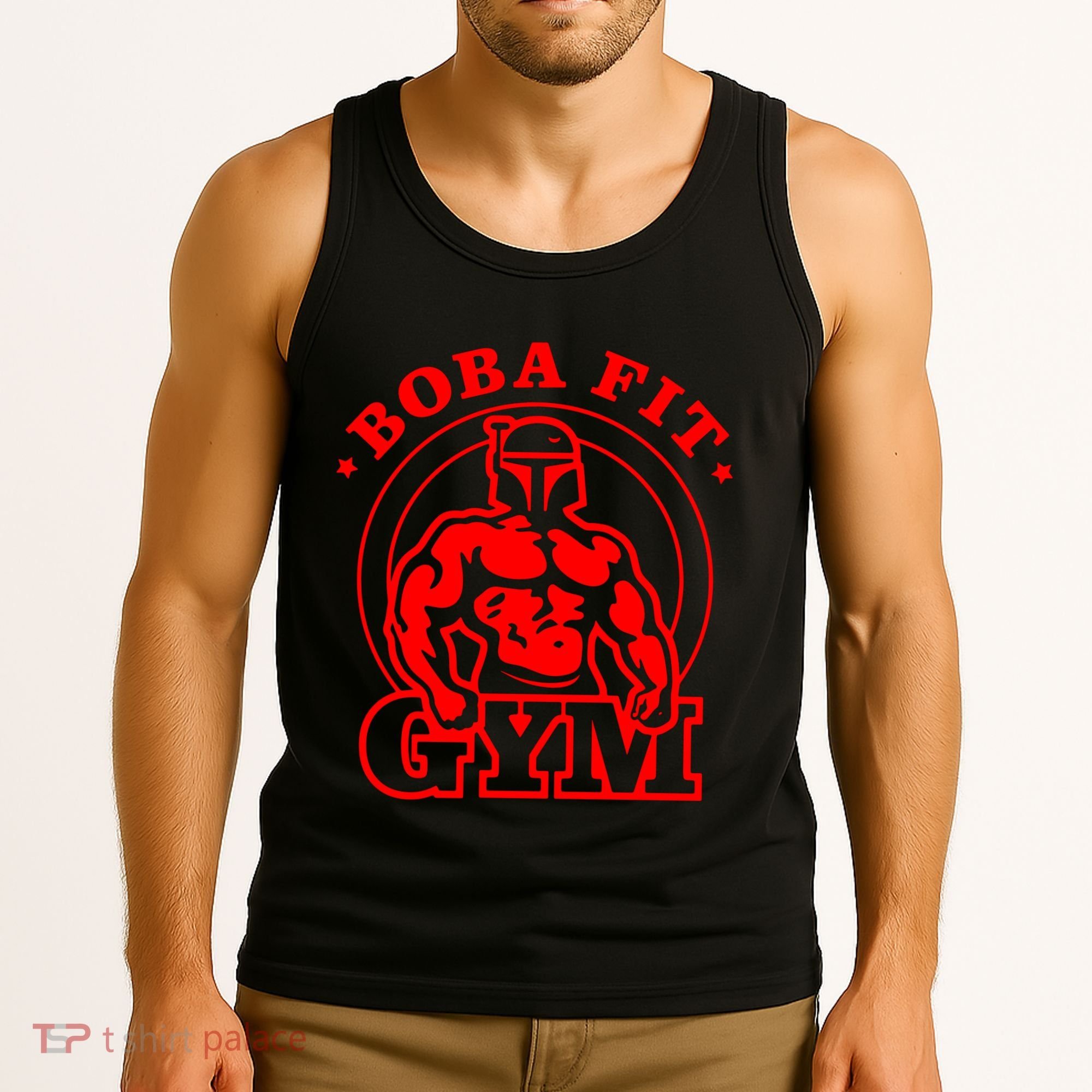 Boba Fit Fat Bodybuilding Gym Tank Top