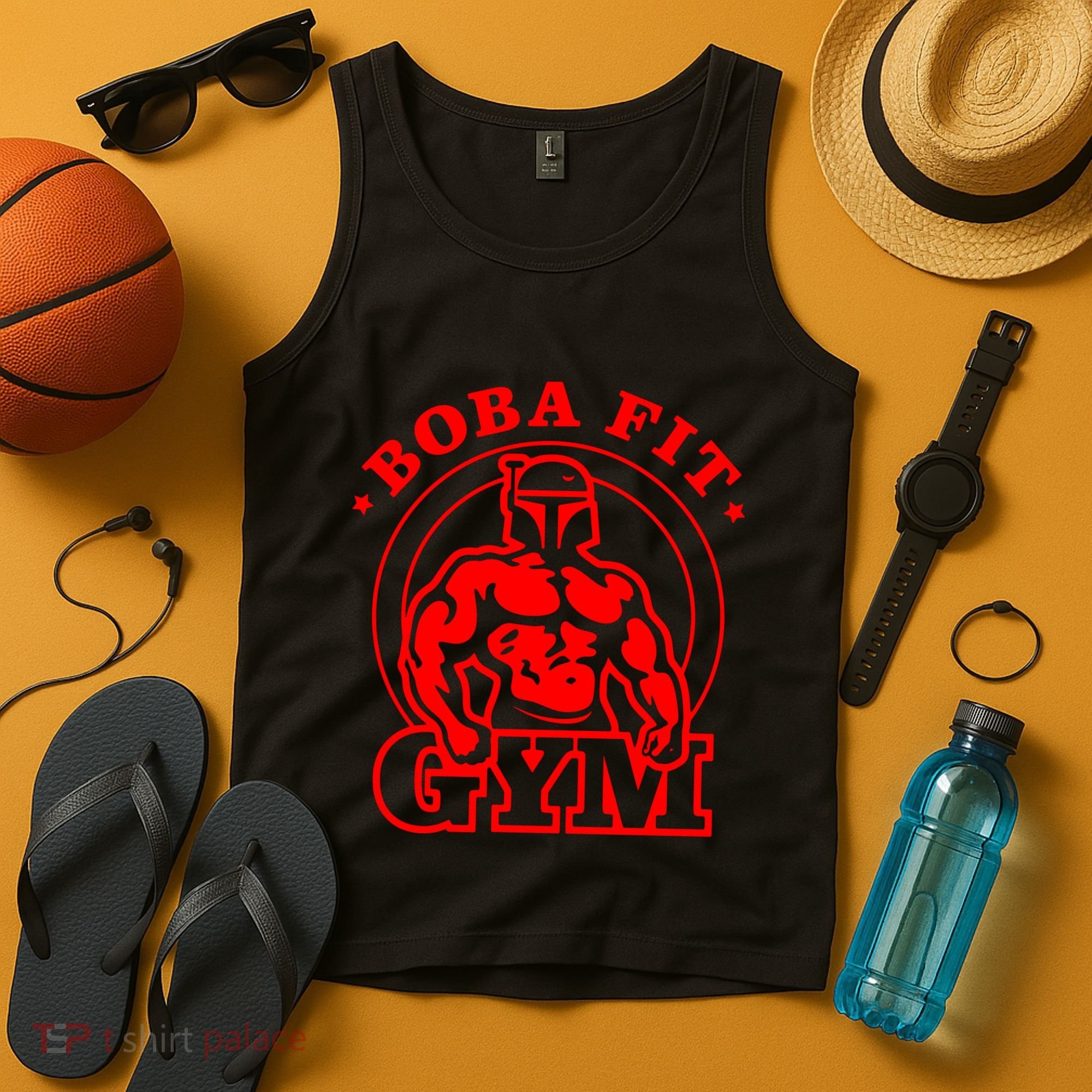 Boba Fit Fat Bodybuilding Gym Tank Top