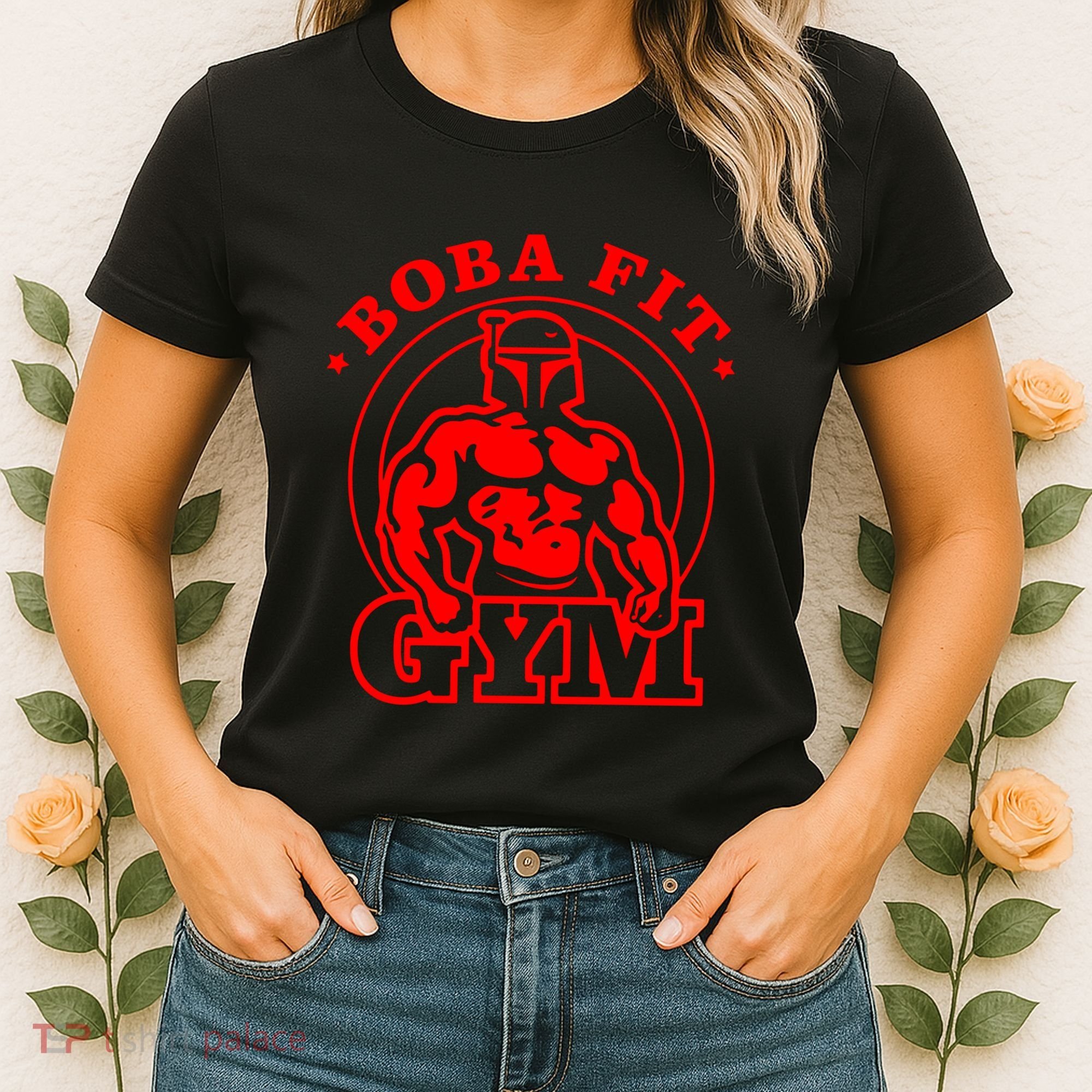 Boba Fit Fat Bodybuilding Gym Women's T-Shirt