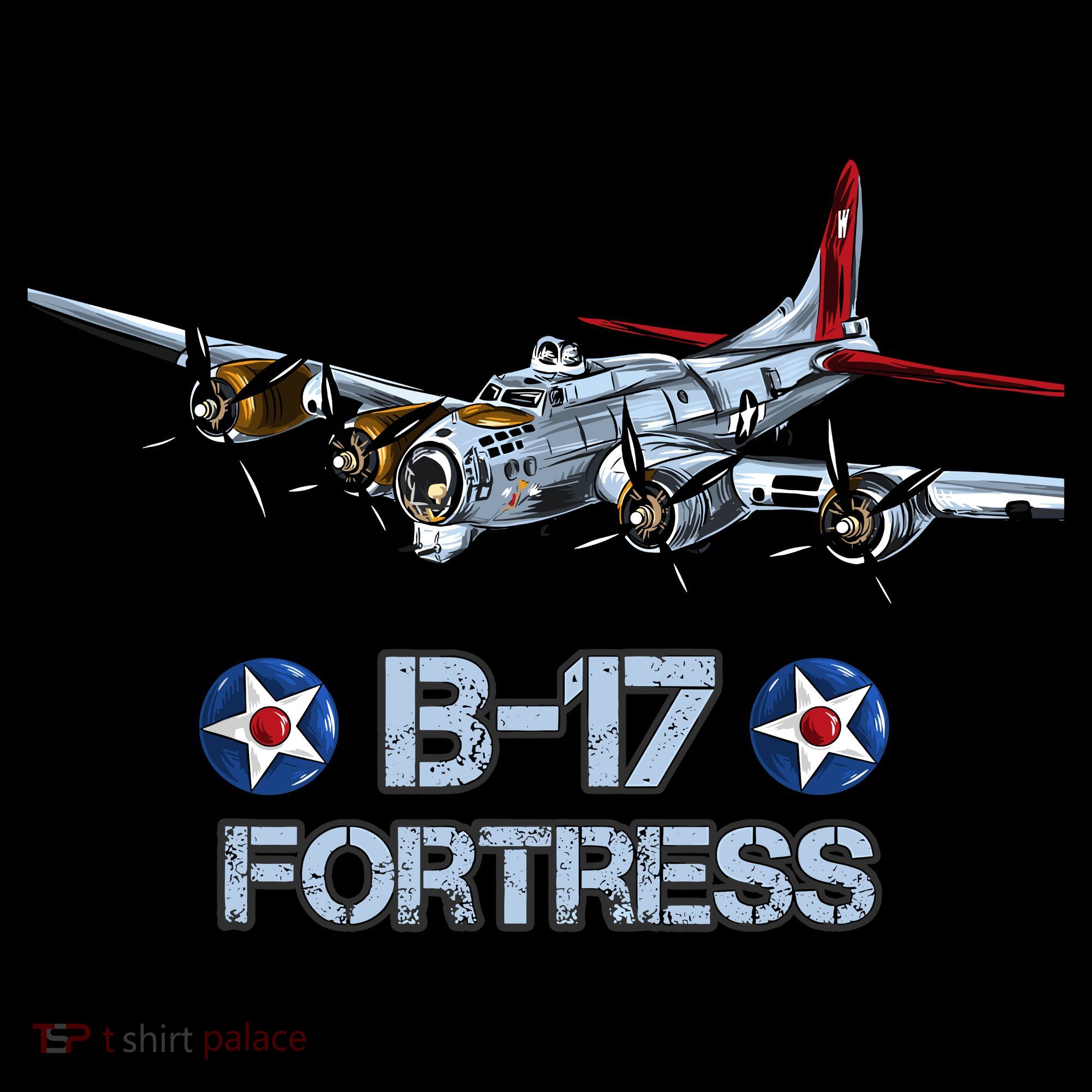 B17 Flying Fortress Bomber Women's Hoodie
