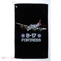 B17 Flying Fortress Bomber Golf Towel thumb 0