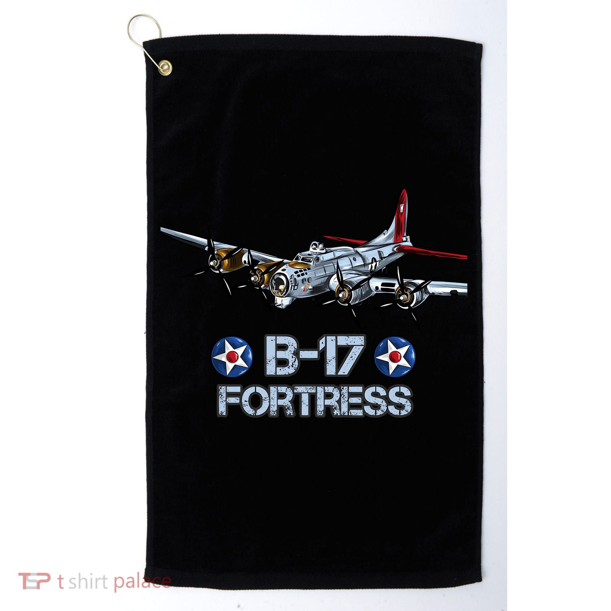 B17 Flying Fortress Bomber Golf Towel