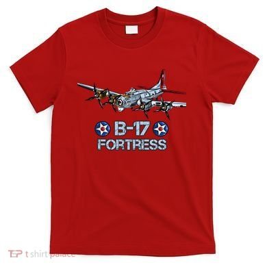 B17 Flying Fortress Bomber T-Shirt
