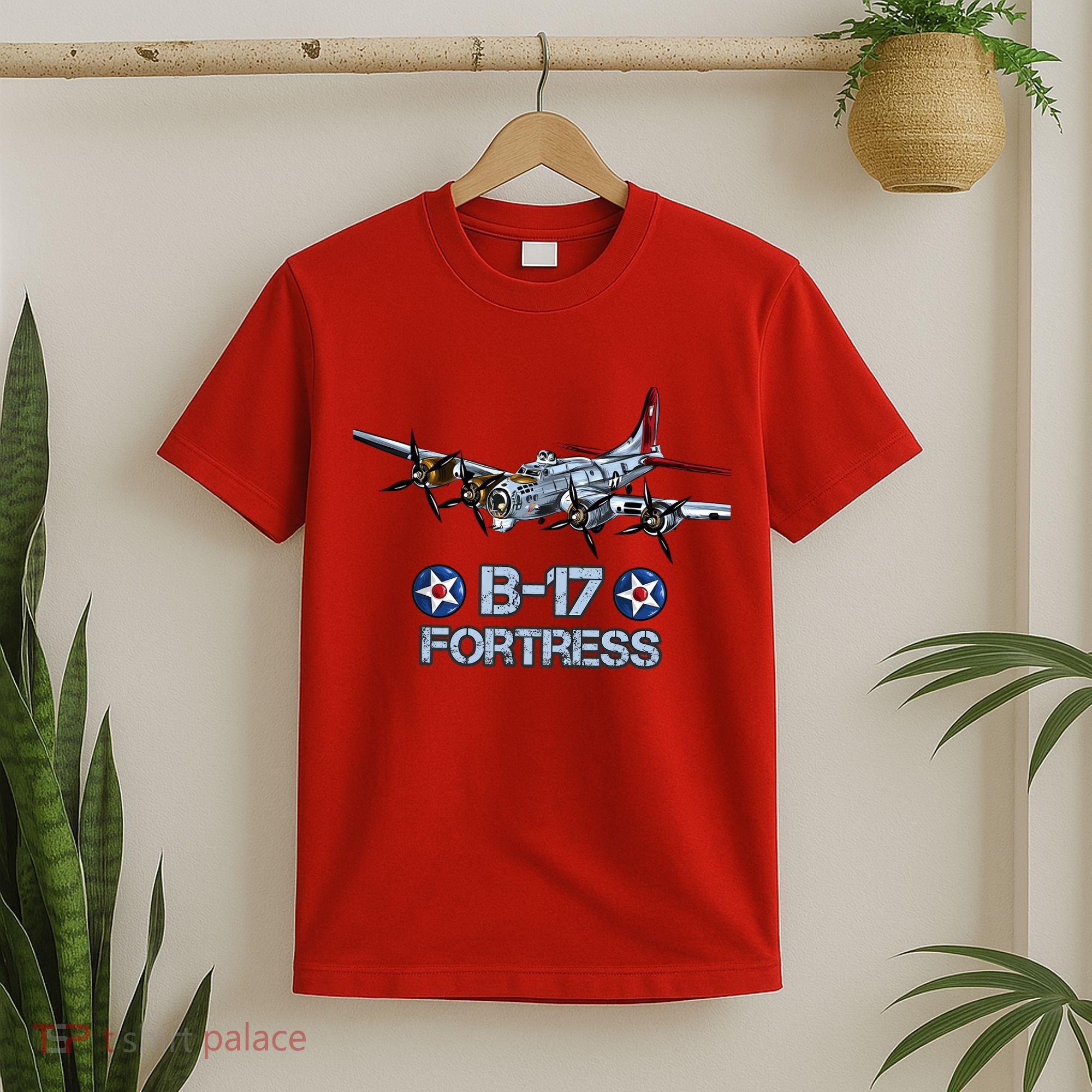 B17 Flying Fortress Bomber T-Shirt