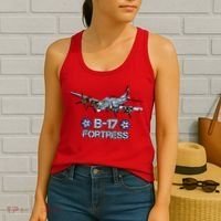 B17 Flying Fortress Bomber Women's Tank Top thumb 2