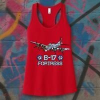 B17 Flying Fortress Bomber Women's Tank Top thumb 3