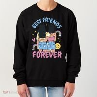Best Friends Forever Retro Cute Gift Women's Sweatshirt thumb 0
