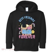 Best Friends Forever Retro Cute Gift Toddler Hoodie thumb 0