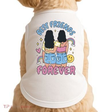 Best Friends Forever Retro Cute Gift Doggie Tank