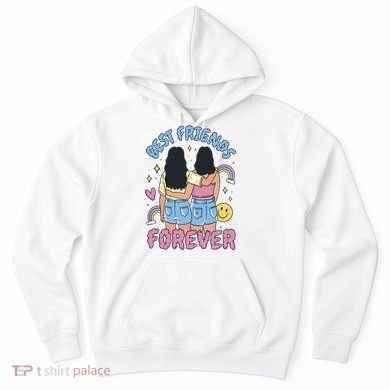 Best Friends Forever Retro Cute Gift Hoodie