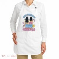 Best Friends Forever Retro Cute Gift Apron thumb 2