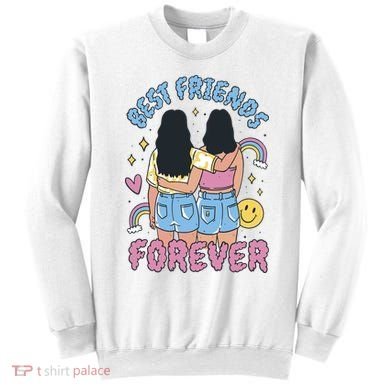 Best Friends Forever Retro Cute Gift Sweatshirt
