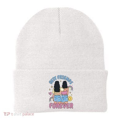 Best Friends Forever Retro Cute Gift Beanie