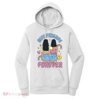 Best Friends Forever Retro Cute Gift Women's Hoodie thumb 0