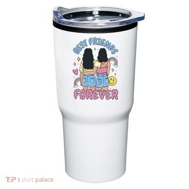Best Friends Forever Retro Cute Gift Tumbler