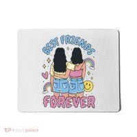 Best Friends Forever Retro Cute Gift Mousepad thumb 0