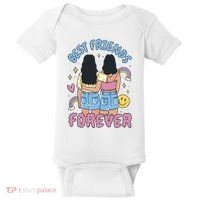 Best Friends Forever Retro Cute Gift Baby Bodysuit thumb 0