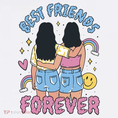 Best Friends Forever Retro Cute Gift Baby Bodysuit
